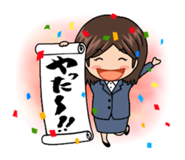 Hanketsu Musume sticker #1003898