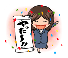 Hanketsu Musume sticker #1003898