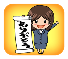 Hanketsu Musume sticker #1003902