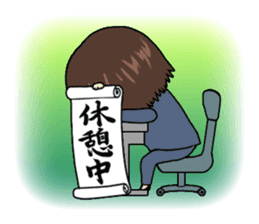 Hanketsu Musume sticker #1003906