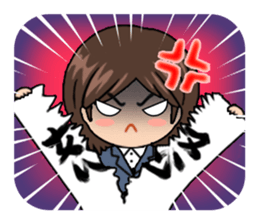 Hanketsu Musume sticker #1003908