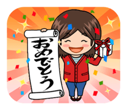 Hanketsu Musume sticker #1003915