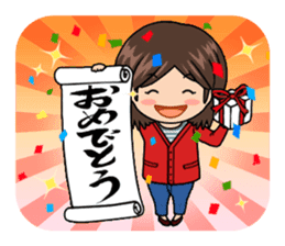 Hanketsu Musume sticker #1003915