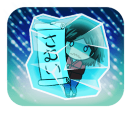 Hanketsu Musume sticker #1003920