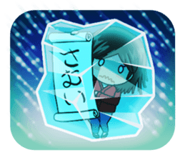 Hanketsu Musume sticker #1003920