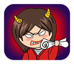 Hanketsu Musume sticker #1003921