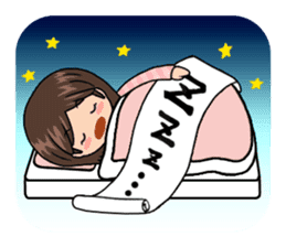 Hanketsu Musume sticker #1003924