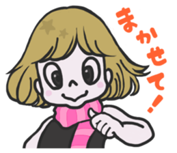 Girl's Fulfilling Days sticker #1004167