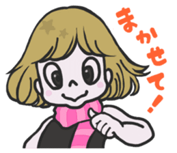Girl's Fulfilling Days sticker #1004167