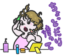 Girl's Fulfilling Days sticker #1004176