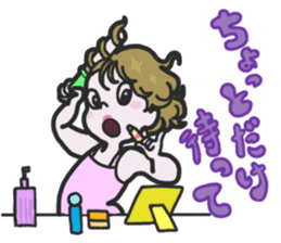 Girl's Fulfilling Days sticker #1004176
