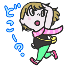Girl's Fulfilling Days sticker #1004181