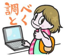 Girl's Fulfilling Days sticker #1004191