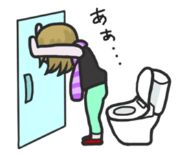 Girl's Fulfilling Days sticker #1004194