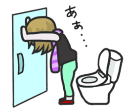 Girl's Fulfilling Days sticker #1004194