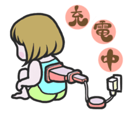 Girl's Fulfilling Days sticker #1004197