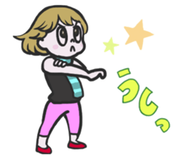 Girl's Fulfilling Days sticker #1004199