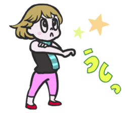 Girl's Fulfilling Days sticker #1004199