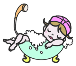 Girl's Fulfilling Days sticker #1004204