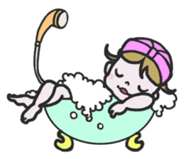 Girl's Fulfilling Days sticker #1004204