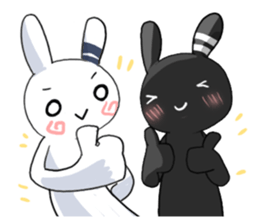AMS Rabbit friends sticker #1004256