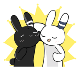 AMS Rabbit friends sticker #1004261