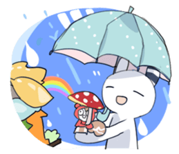 AMS Rabbit friends sticker #1004262