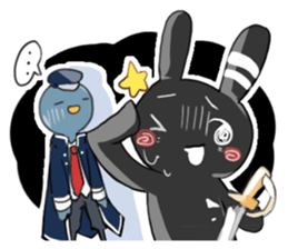 AMS Rabbit friends sticker #1004266