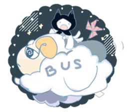 AMS Rabbit friends sticker #1004268