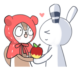 AMS Rabbit friends sticker #1004272