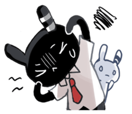 AMS Rabbit friends sticker #1004286