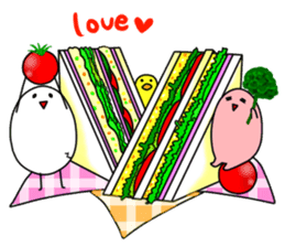 Kitchen large reckless run. Light meal sticker #1004452