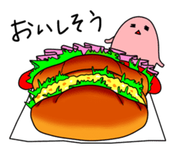 Kitchen large reckless run. Light meal sticker #1004455