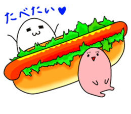 Kitchen large reckless run. Light meal sticker #1004456