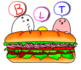 Kitchen large reckless run. Light meal sticker #1004457