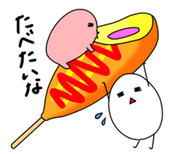 Kitchen large reckless run. Light meal sticker #1004465