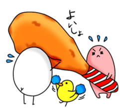 Kitchen large reckless run. Light meal sticker #1004466