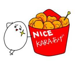 Kitchen large reckless run. Light meal sticker #1004467