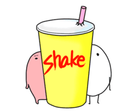 Kitchen large reckless run. Light meal sticker #1004469