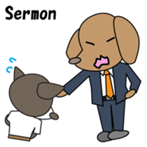 Retriever chief English version sticker #1004808