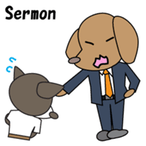 Retriever chief English version sticker #1004808