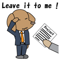 Retriever chief English version sticker #1004811