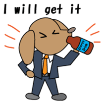 Retriever chief English version sticker #1004814