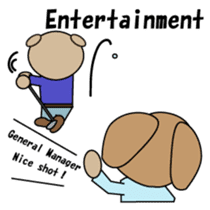 Retriever chief English version sticker #1004824