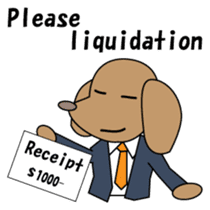 Retriever chief English version sticker #1004841