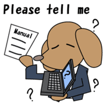 Retriever chief English version sticker #1004842