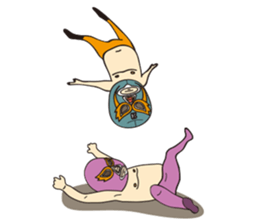 Unidentified human Chuparivre sticker #1005693