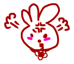 The 3-ear-flowered BUN sticker #1005827