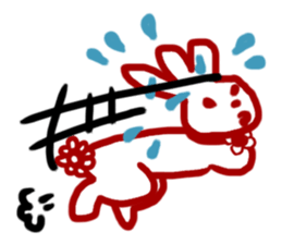 The 3-ear-flowered BUN sticker #1005842