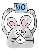 mouse sticker #1005894